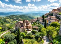 Vista panoramica di Anversa degli Abruzzi, Abruzzo