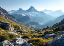 Panorama delle montagne e tradizioni della Valsesia