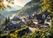 Scorci dei borghi più belli d'Europa