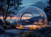 Romantica bubble room per una fuga di San Valentino