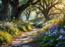 Panorama di un cammino storico in Italia