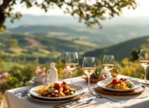 Immagine di una confraternita enogastronomica in azione