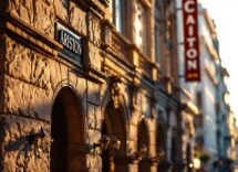 Panorama dei luoghi storici del festival di Sanremo