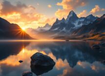 Coppia innamorata in una fuga romantica per San Valentino