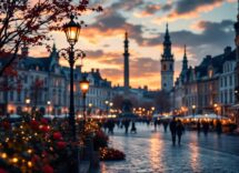 Coppia innamorata in una fuga romantica per San Valentino