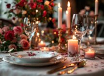 Coppia felice celebra San Valentino con idee romantiche