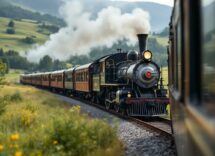 Immagine evocativa del treno del ricordo dell'esodo giuliano-dalmata