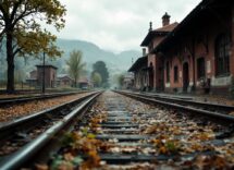 Un treno che simboleggia la memoria storica e la consapevolezza