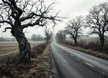 Bambina con valigia simbolo di speranza e ricordi