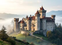 Vista delle architetture storiche tra Bologna e Modena