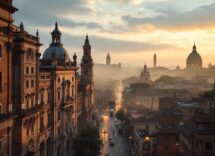 Vista esclusiva di Roma lontano dalla folla