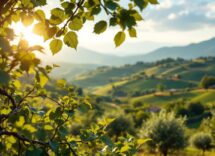 Scorcio di un borgo storico nelle aree interne italiane