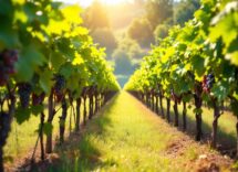 Vigneti aperti in Italia con paesaggio naturale