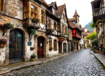 Vista panoramica di Zagarolo, un borgo medievale del Lazio
