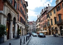 Turisti tedeschi in visita in Italia