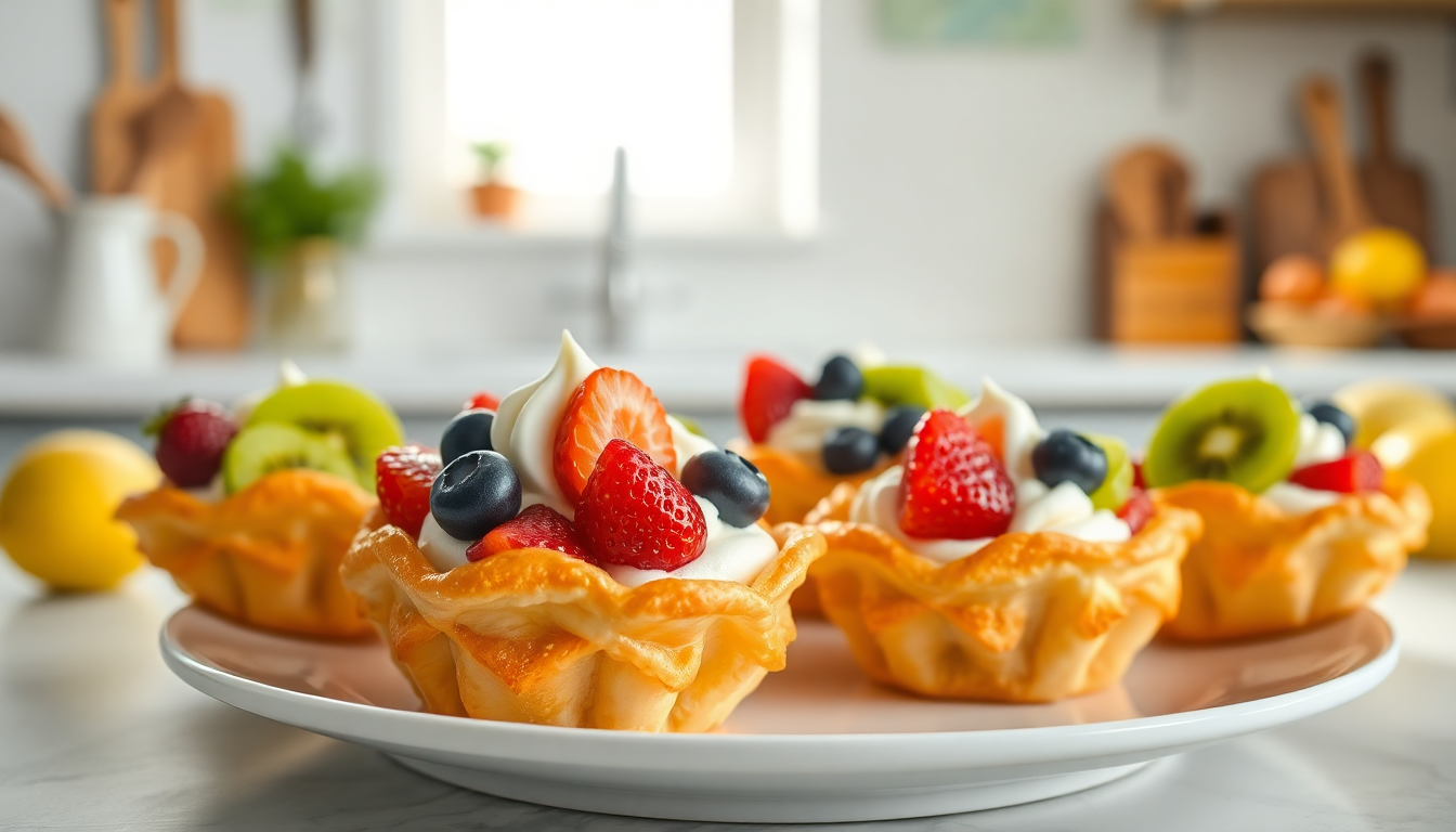 cestini di pasta sfoglia con crema chantilly e frutta 1747921172