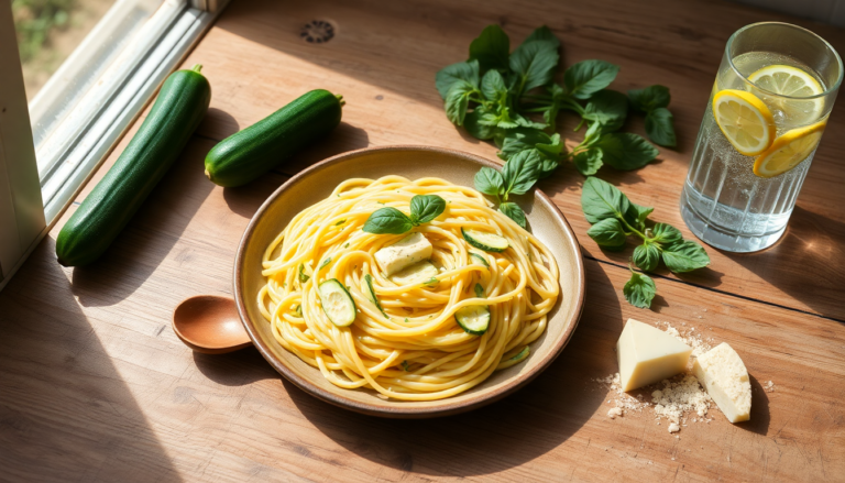 ricetta facile di pasta con zucchine cremosa e salutare 1751608649