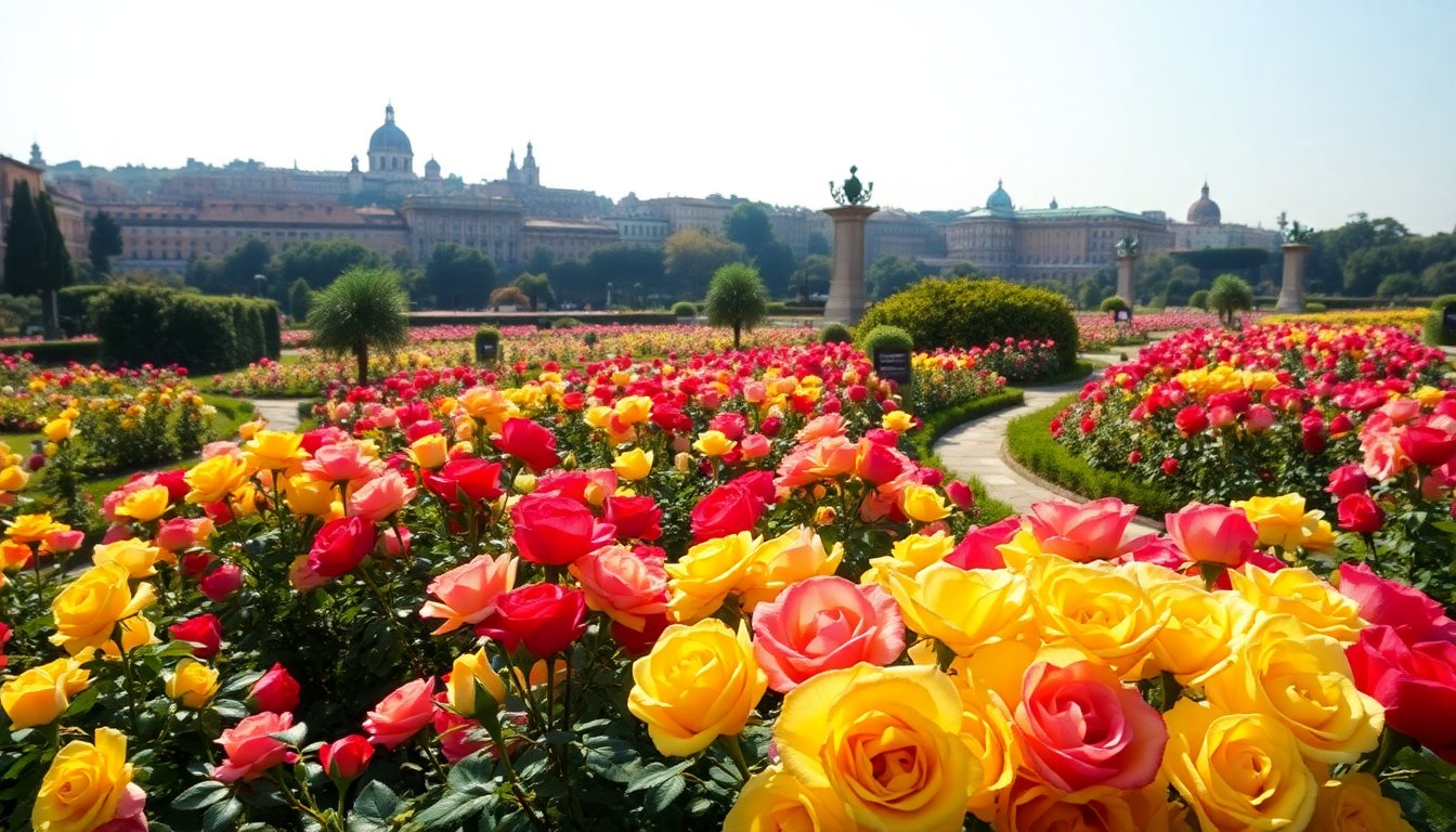 visita al roseto comunale di roma scopri la fioritura primaverile e autunnale 1761331054
