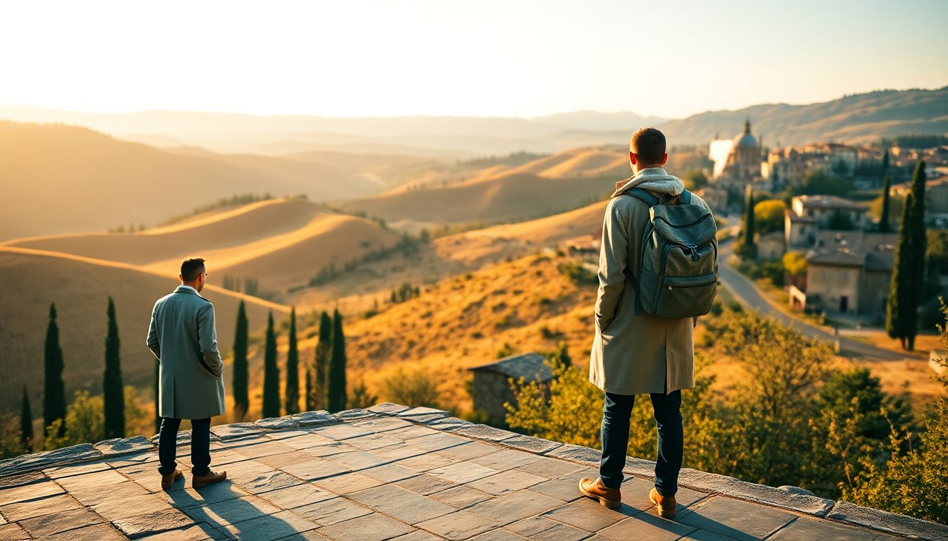 Gite da Firenze tra borghi, Val d'Orcia e sorgenti termali