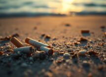 Rifiuti sulle coste: perché i mozziconi sono una minaccia per il mare