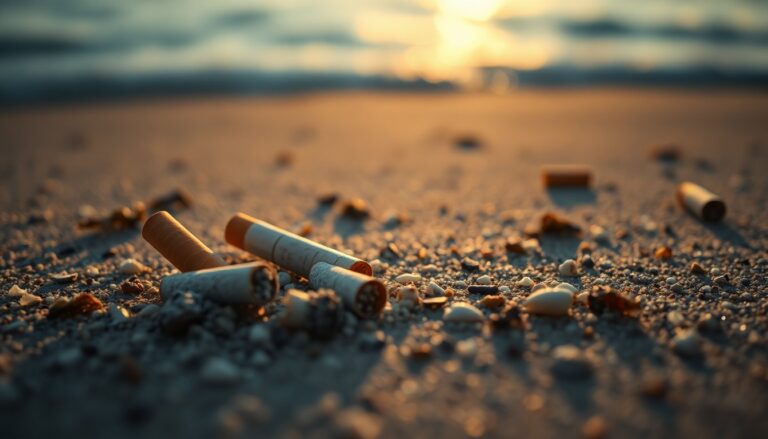 Rifiuti sulle coste: perché i mozziconi sono una minaccia per il mare