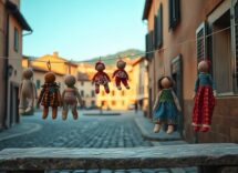 Borgo piemontese ridà vita alle sue strade grazie alle bambole di pezza
