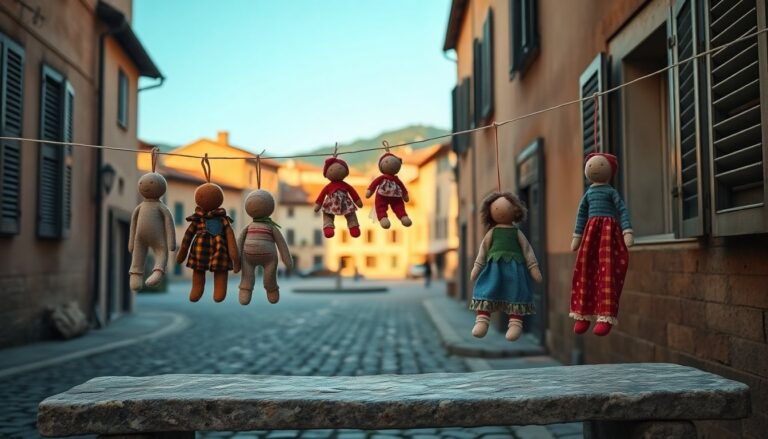Borgo piemontese ridà vita alle sue strade grazie alle bambole di pezza