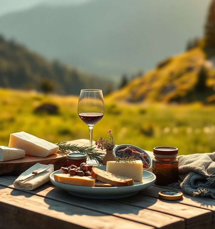Itinerario enogastronomico nei parchi nazionali per un weekend lungo